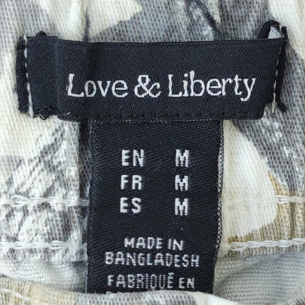 Love & Liberty Womens Real Tree Camo Cargo Jogger Pants Beige Grey Size Medium - Picture 6 of 7